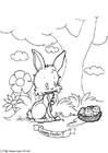 Malvorlagen fröhliche Ostern