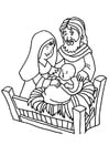 Malvorlagen Geburt Jesus