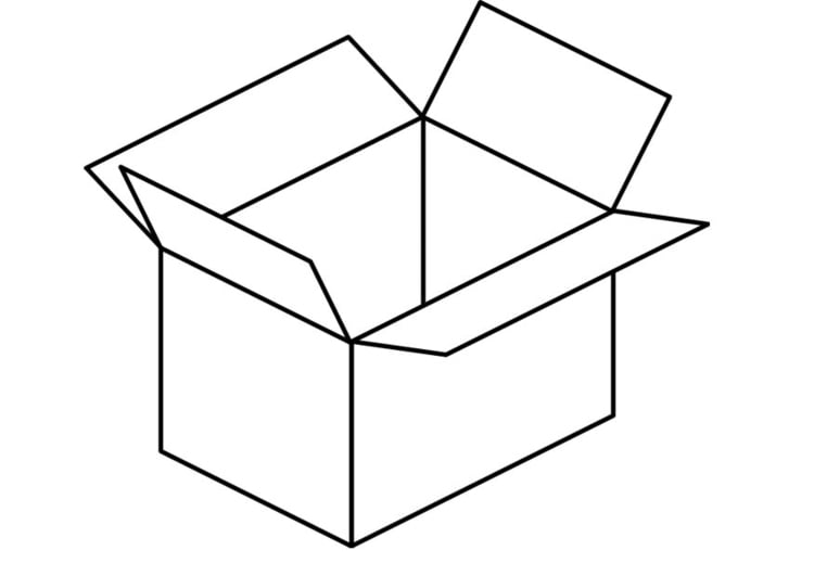Malvorlage  Kiste