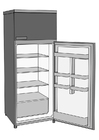 Malvorlagen Kühlschrank