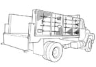 Malvorlagen Lastwagen