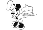Malvorlagen Minnie Mouse