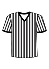 Malvorlagen Schiedsrichter T-Shirt