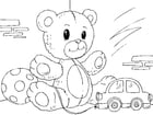 Malvorlagen Teddybär