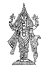 Malvorlagen Vishnu