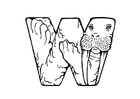 Malvorlagen w-walrus