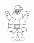 Malvorlagen Weihnachtsmann