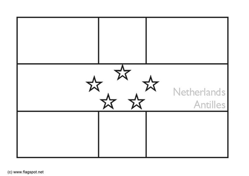 Malvorlage  Niederländische Antillen