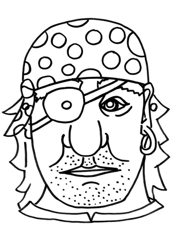 Piratenmaske