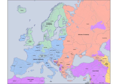Religionen in Europa