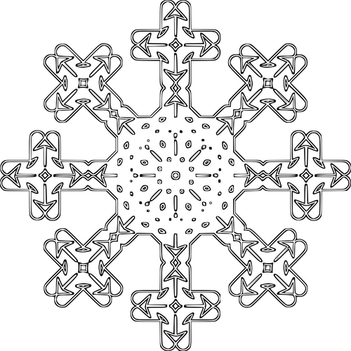 Schneeflocke