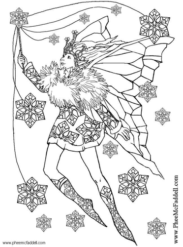 Schneflockenfee