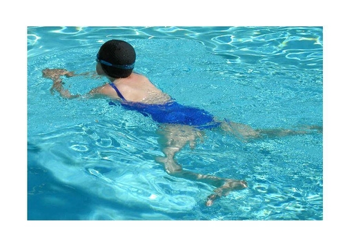 Foto schwimmen