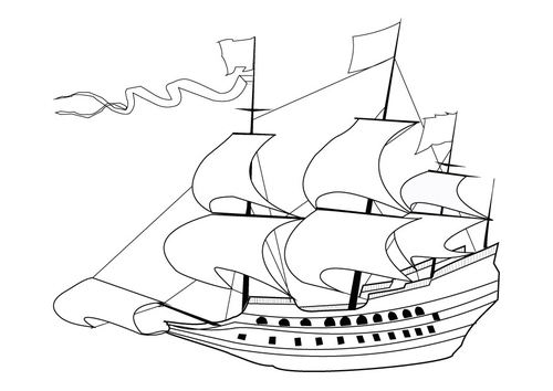Segelschiff 17. Jahrhundert