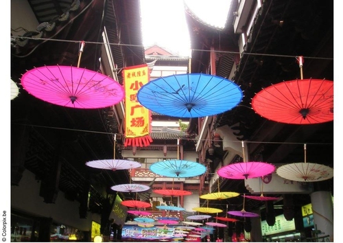 Foto Shanghai - Einkaufsstrasse