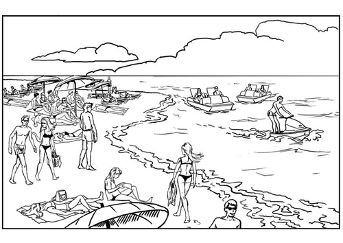 Strand und Meer