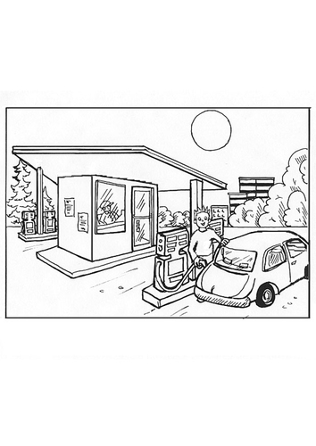 Tankstelle