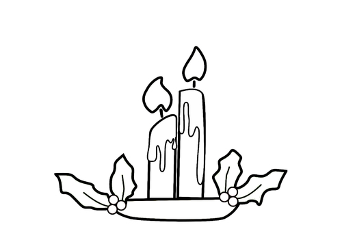 Weihnachtskerzen