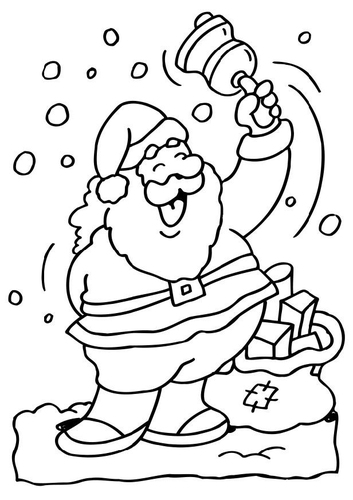 Weihnachtsmann Glocke