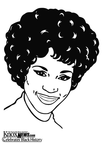 Malvorlage  Whitney Houston