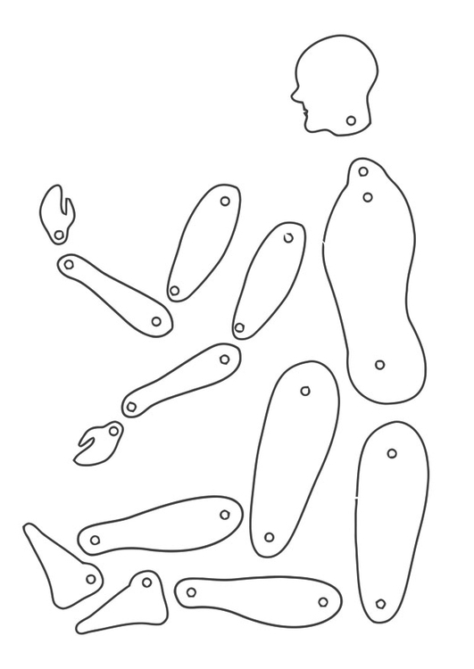 Hampelmann Malvorlage Coloring And Malvorlagan