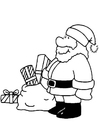 Malvorlage weihnachtsmann