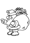 Malvorlage weihnachtsmann