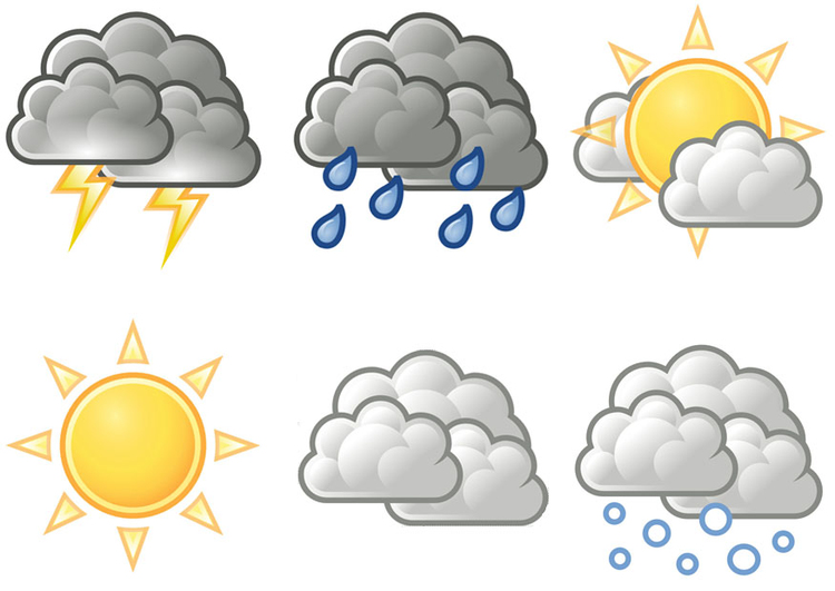 Bild 02 - Wettersymbole