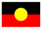 Bild Aboriginale Flagge