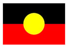 Bild Aboriginale Flagge