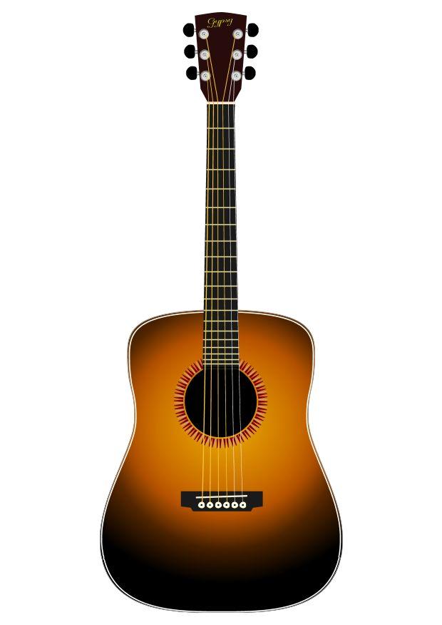 Bild akustische Gitarre