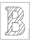 Malvorlage alphabet
