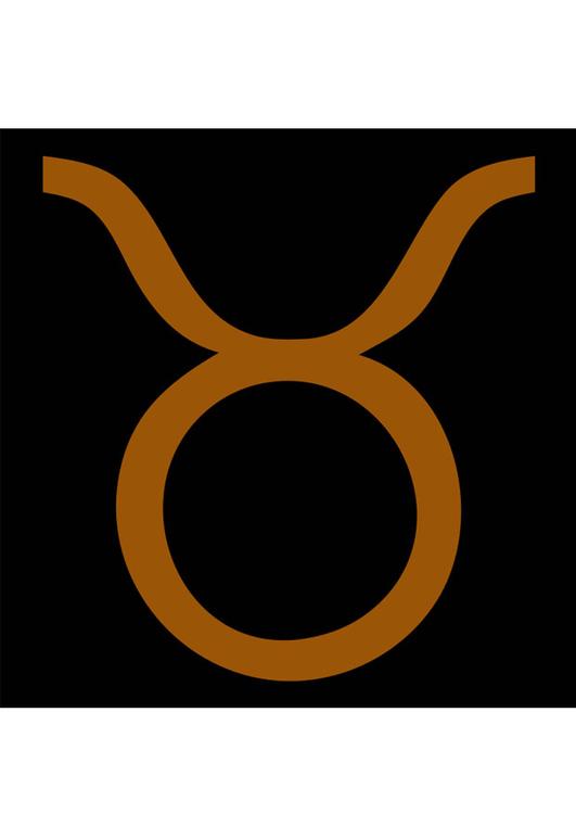 astrologisches Zeichen - Stier