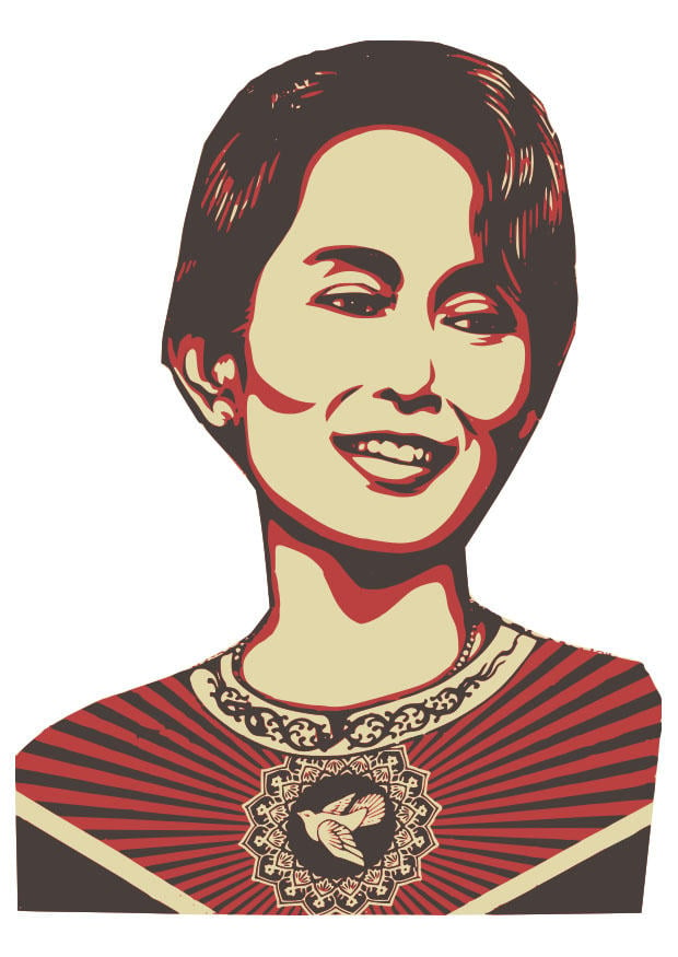 Bild Aung San Suu Kyi