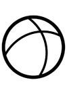 Malvorlage ball