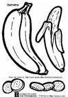 Malvorlage banane