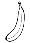 Malvorlage banane