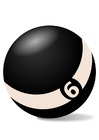 Bild Billiardkugel