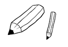 Malvorlage bleistift