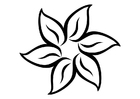 Malvorlage blume