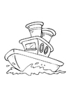 Malvorlage boot
