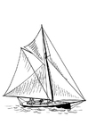 Malvorlage boot