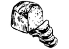 Malvorlage brot