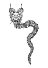 Malvorlage chinesischer drachen