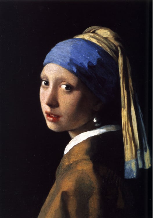 Bild Das MÃ¤dchen mit dem PerlenohrgehÃ¤nge - Johannes Vermeer