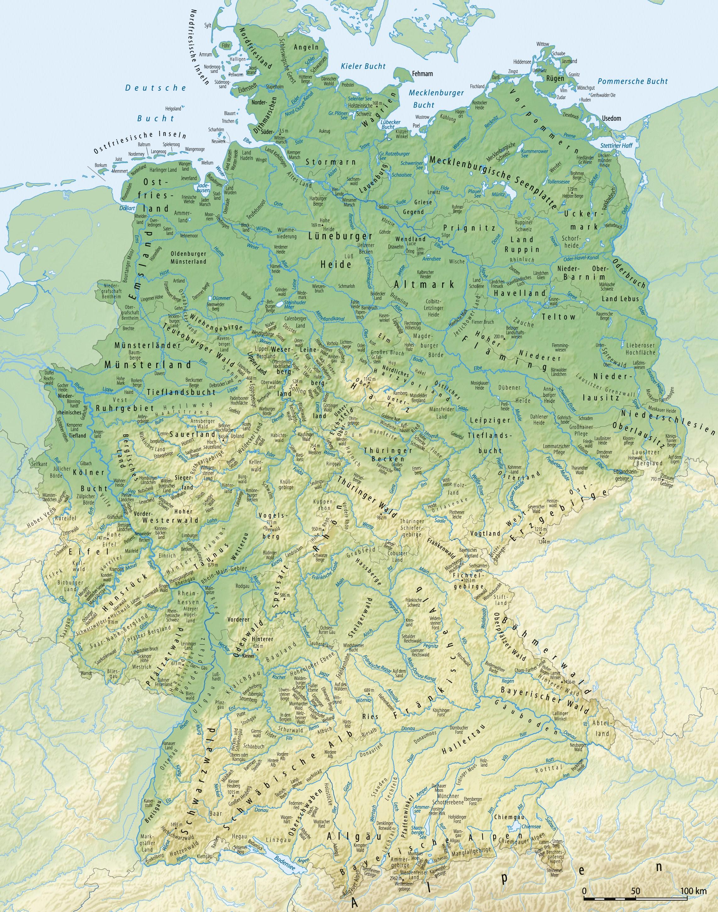 Bild Deutschland - Landschaften - Kostenlose Bilder Zum Ausdrucken