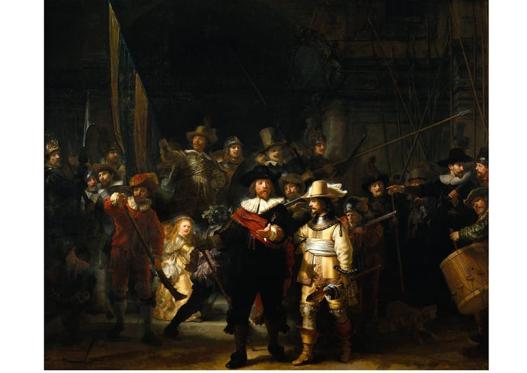 Bild Die Nachtwache - Rembrandt