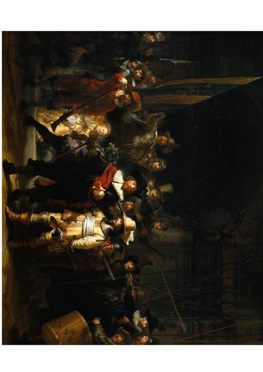 Die Nachtwache - Rembrandt