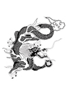 Malvorlage drache