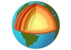Bild Durchschnitt Erde